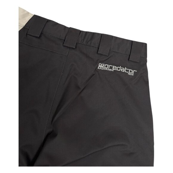 PREDATOR Waterproof Snowboard Ski Brown Snow Pants Womens Medium - Picture 3 of 8